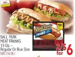 Ingles Markets Ball Park meat franks offer