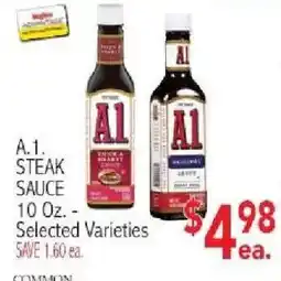 Ingles Markets A1 steak sauce offer