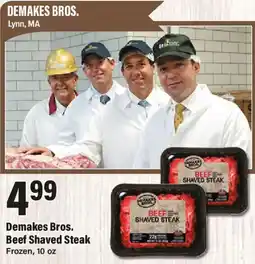 Big Y Demakes Bros. Beef Shaved Steak offer