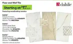 Lowe's Daltile floor and wall tile offer