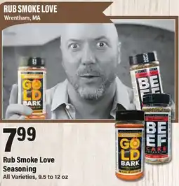 Big Y Rub Smoke Love Seasoning offer