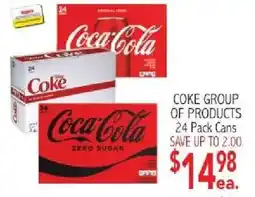 Ingles Markets Coca-Cola Coke Group of Products offer