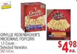 Ingles Markets Orville Redenbacher's Microwave Popcorn offer