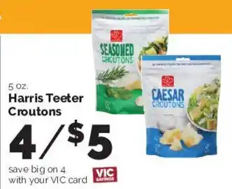 Harris Teeter Harris Teeter Croutons offer