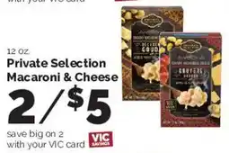 Harris Teeter Private Selection Macaroni & Cheese offer