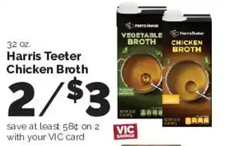 Harris Teeter Harris Teeter chicken broth offer