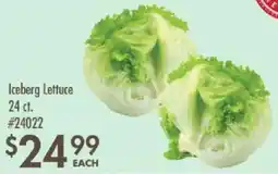 Smart & Final Iceberg Lettuce offer