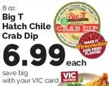 Harris Teeter Big T Hatch Chile Crab Dip offer