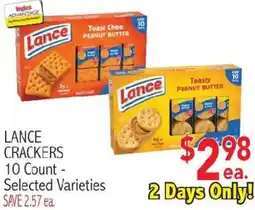 Ingles Markets Lance Crackers offer