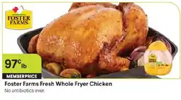 Raley's Foster Farms Fresh Whole Fryer Chicken offer