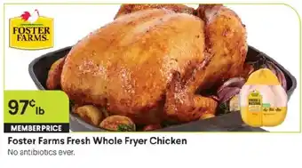 Raley's Foster Farms Fresh Whole Fryer Chicken offer