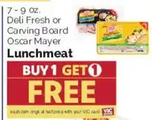 Harris Teeter Oscar Mayer Lunchmeat offer