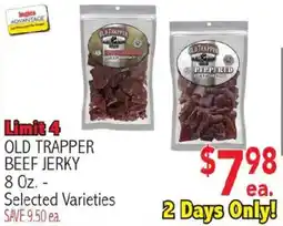 Ingles Markets Old Trapper beef jerky offer