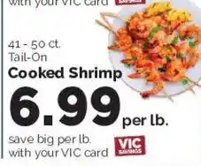 Harris Teeter Cooked Shrimp offer
