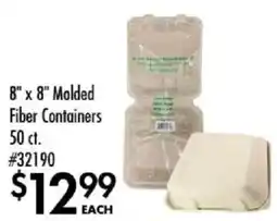 Smart & Final Molded Fiber Containers offer