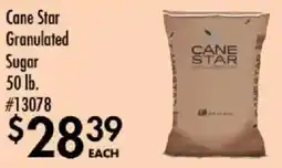Smart & Final Cane Star granulated sugar offer