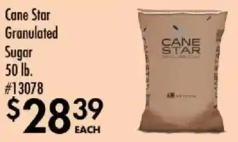 Smart & Final Cane Star granulated sugar offer
