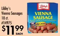 Smart & Final Libby's vienna sausages offer
