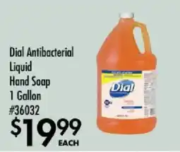 Smart & Final Dial Antibacterial Liquid Hand Soap offer