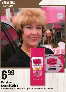 Big Y Marylou's Ground Coffee offer