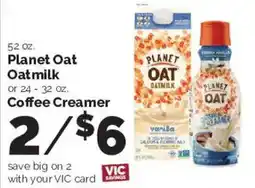 Harris Teeter Planet Oat Oatmilk Coffee Creamer offer