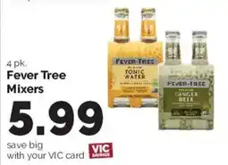 Harris Teeter Fever Tree Mixers offer