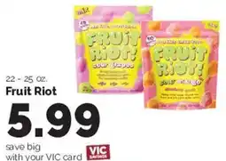 Harris Teeter Fruit Riot offer