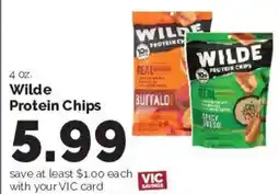 Harris Teeter Wilde Protein Chips offer