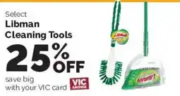 Harris Teeter Libman cleaning tools offer