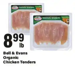 Big Y Bell & Evans Organic Chicken Tenders offer