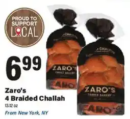Big Y Zaro's 4 Braided Challah offer