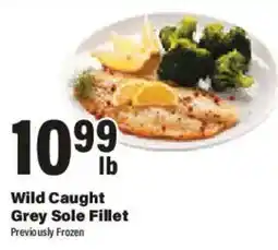 Big Y Wild Caught Grey Sole Fillet offer