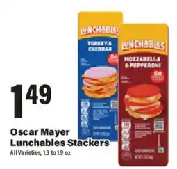 Big Y Oscar Mayer Lunchables Stackers offer