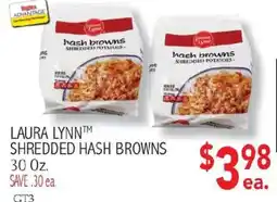 Ingles Markets Laura Lynn shredded hash browns offer