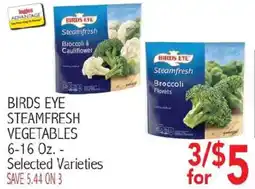 Ingles Markets Birds Eye Steamfresh Vegetables offer