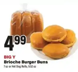 Big Y Big Y Brioche Burger Buns offer