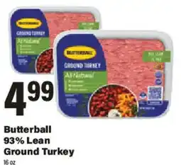 Big Y Butterball ground turkey offer