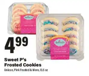 Big Y Sweet P's Frosted Cookies offer