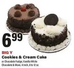 Big Y Big Y Cookies & Cream Cake offer