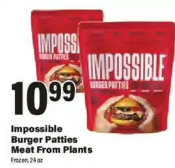 Big Y Impossible Burger Patties offer