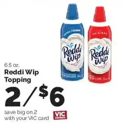Harris Teeter Reddi Wip Topping offer