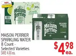 Ingles Markets Maison Perrier Sparkling Water offer