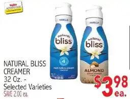 Ingles Markets Natural bliss creamer offer