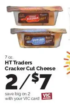 Harris Teeter HT Traders Cracker Cut Cheese offer