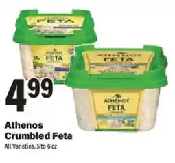 Big Y Athenos crumbled feta offer