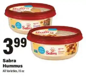 Big Y Sabra Hummus offer