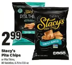 Big Y Stacy's Pita Chips offer