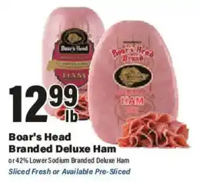 Big Y Boar's Head Branded Deluxe Ham offer