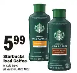 Big Y Starbucks Iced Coffee offer