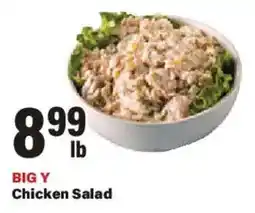 Big Y Big Y Chicken Salad offer